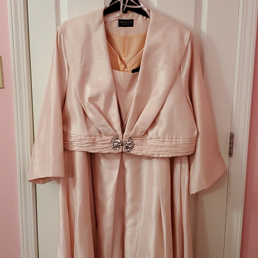 Pink formal dress